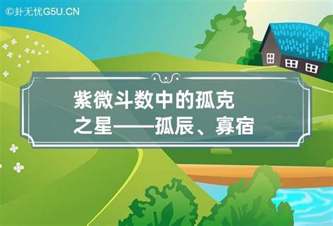 孤老終身意思|紫微斗數中的孤克之星——孤辰、寡宿